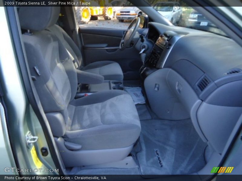 Silver Pine Mica / Taupe 2009 Toyota Sienna LE