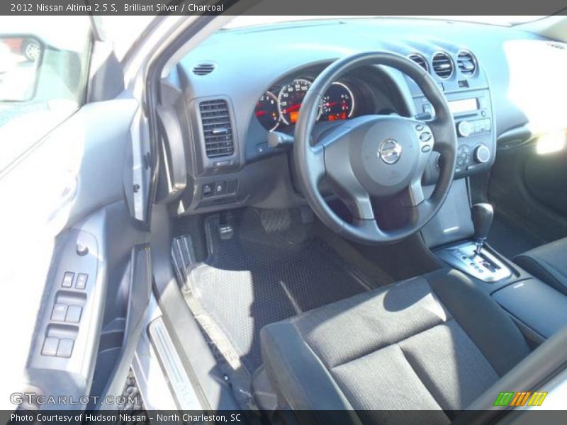 Brilliant Silver / Charcoal 2012 Nissan Altima 2.5 S