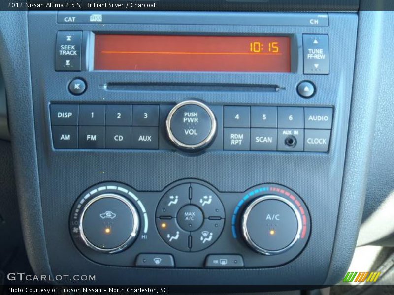 Brilliant Silver / Charcoal 2012 Nissan Altima 2.5 S