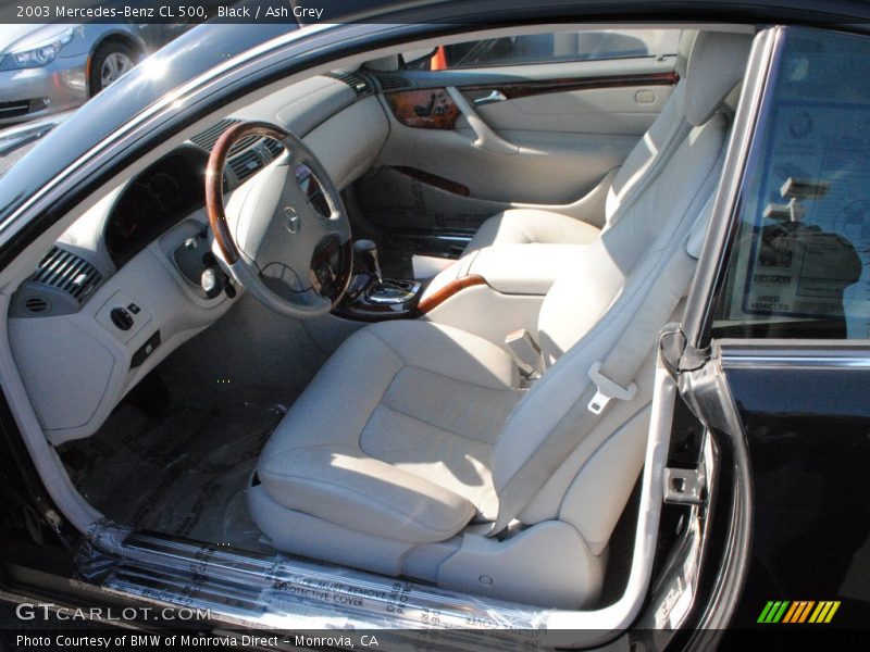 Black / Ash Grey 2003 Mercedes-Benz CL 500