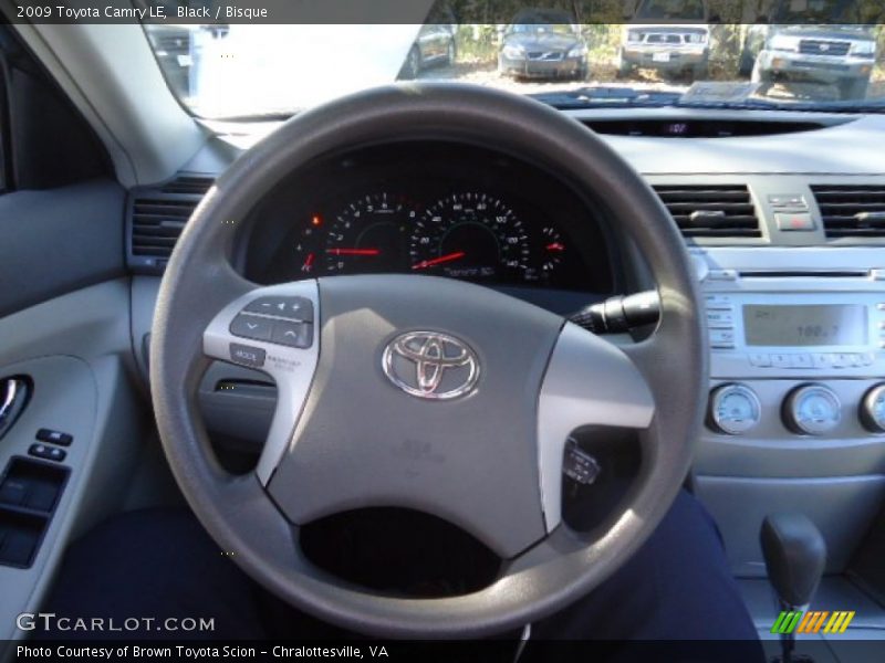 Black / Bisque 2009 Toyota Camry LE