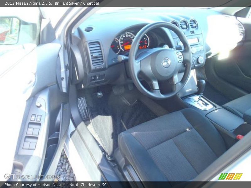 Brilliant Silver / Charcoal 2012 Nissan Altima 2.5 S