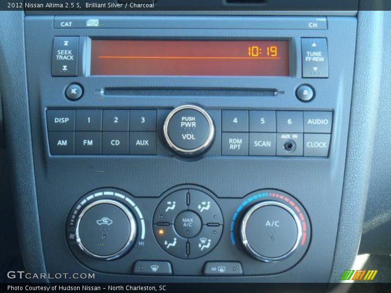 Brilliant Silver / Charcoal 2012 Nissan Altima 2.5 S