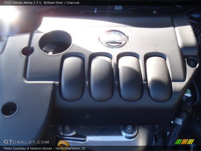 Brilliant Silver / Charcoal 2012 Nissan Altima 2.5 S