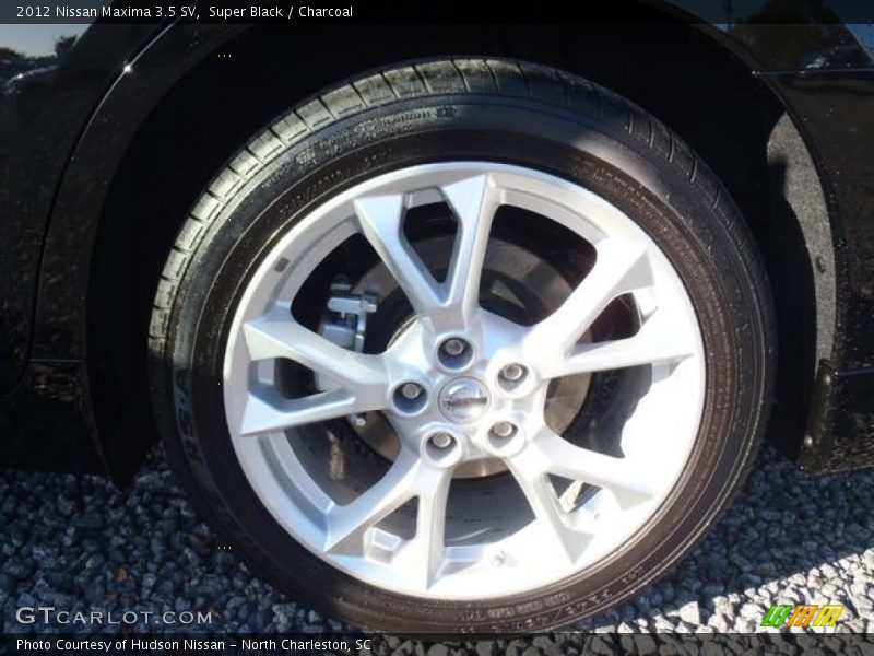 Super Black / Charcoal 2012 Nissan Maxima 3.5 SV