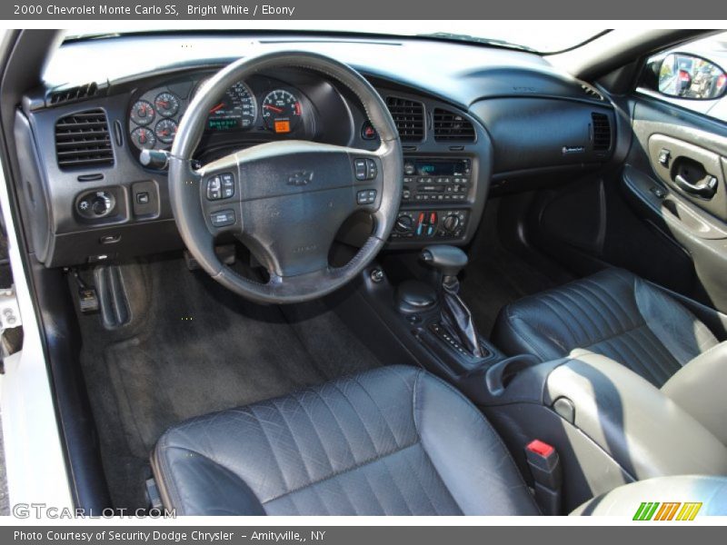 Ebony Interior - 2000 Monte Carlo SS 