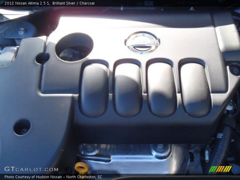Brilliant Silver / Charcoal 2012 Nissan Altima 2.5 S