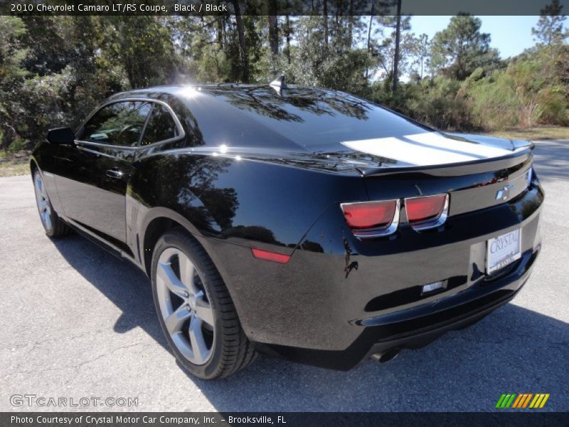 Black / Black 2010 Chevrolet Camaro LT/RS Coupe