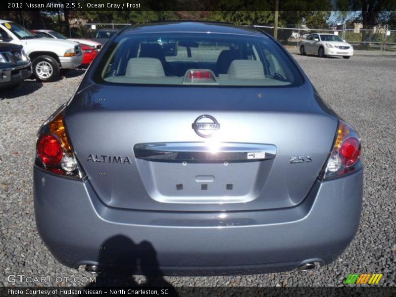 Ocean Gray / Frost 2012 Nissan Altima 2.5 S