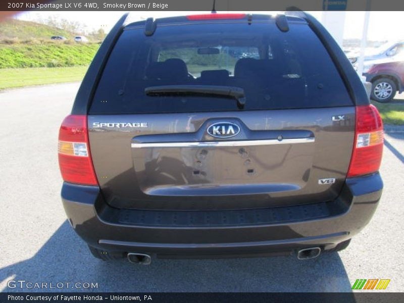 Smokey Brown / Beige 2007 Kia Sportage LX V6 4WD