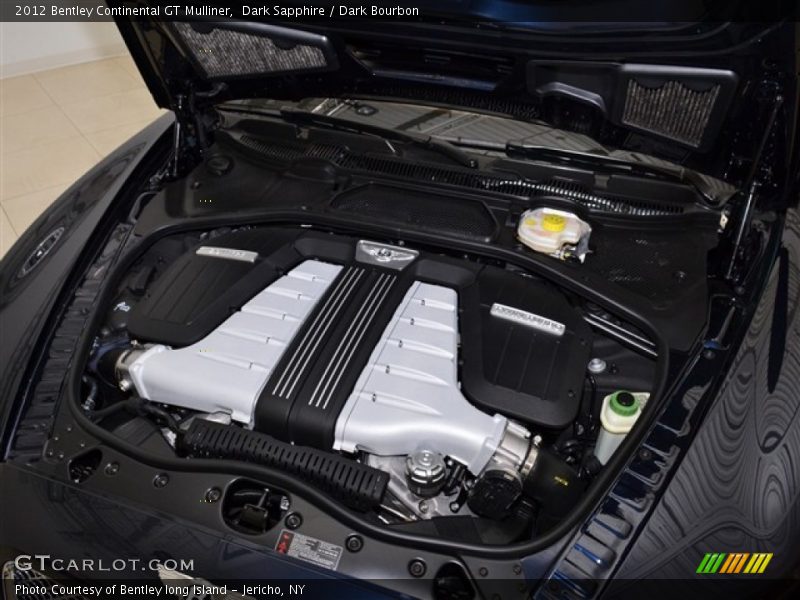  2012 Continental GT Mulliner Engine - 6.0 Liter Twin-Turbocharged DOHC 48-Valve VVT W12