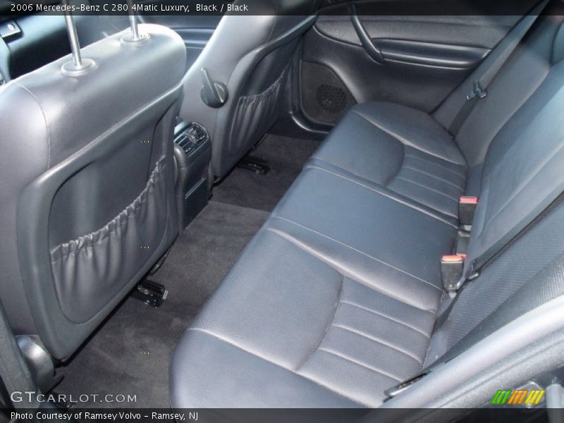 Black / Black 2006 Mercedes-Benz C 280 4Matic Luxury