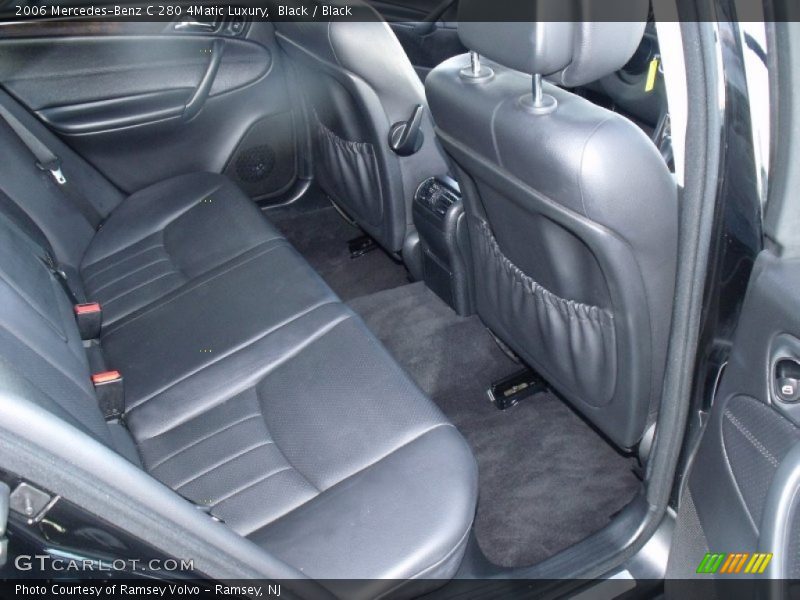 Black / Black 2006 Mercedes-Benz C 280 4Matic Luxury