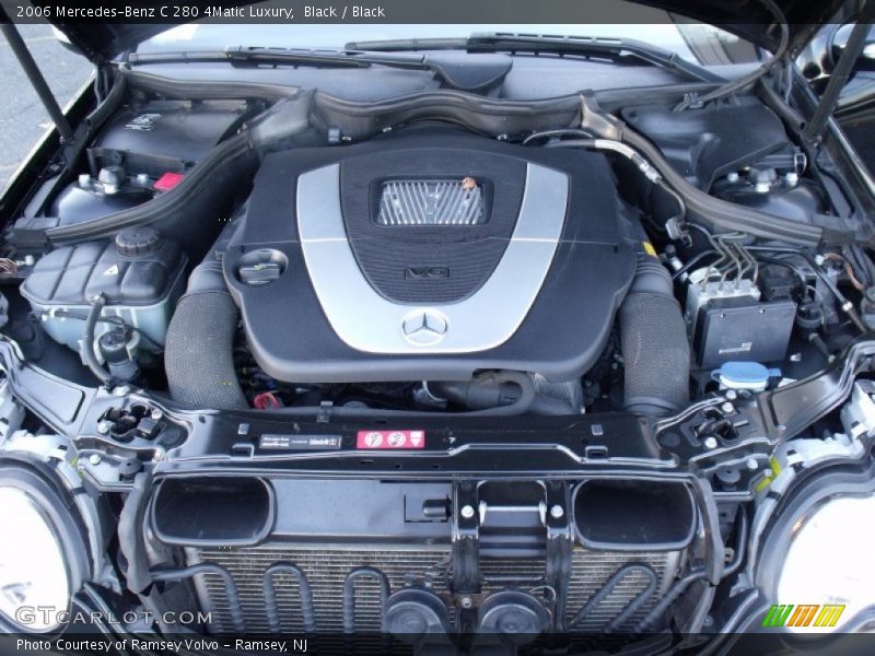 Black / Black 2006 Mercedes-Benz C 280 4Matic Luxury