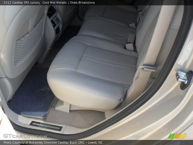 Gold Mist Metallic / Shale/Brownstone 2012 Cadillac SRX Luxury