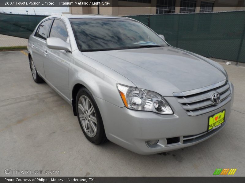 Titanium Metallic / Light Gray 2007 Toyota Avalon Limited