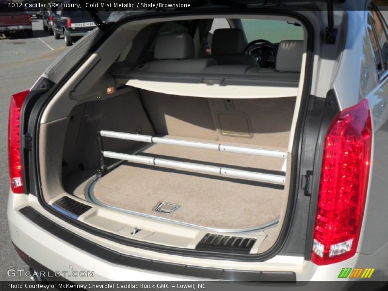 Gold Mist Metallic / Shale/Brownstone 2012 Cadillac SRX Luxury