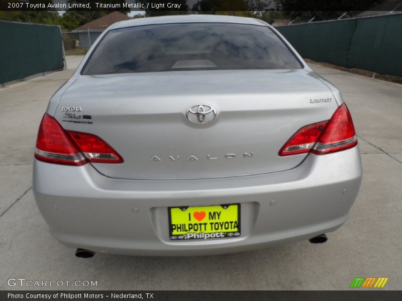 Titanium Metallic / Light Gray 2007 Toyota Avalon Limited