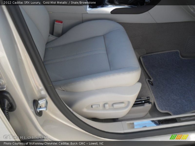 Gold Mist Metallic / Shale/Brownstone 2012 Cadillac SRX Luxury