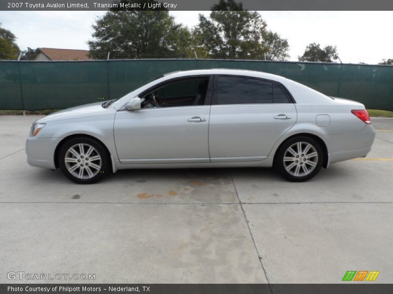 Titanium Metallic / Light Gray 2007 Toyota Avalon Limited