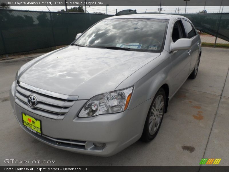 Titanium Metallic / Light Gray 2007 Toyota Avalon Limited