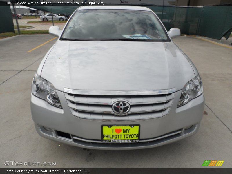 Titanium Metallic / Light Gray 2007 Toyota Avalon Limited