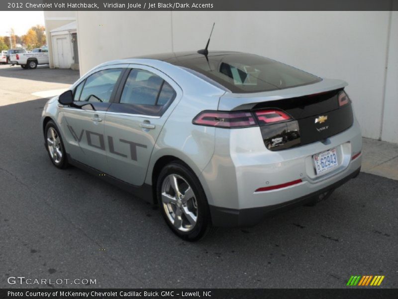 Viridian Joule / Jet Black/Dark Accents 2012 Chevrolet Volt Hatchback
