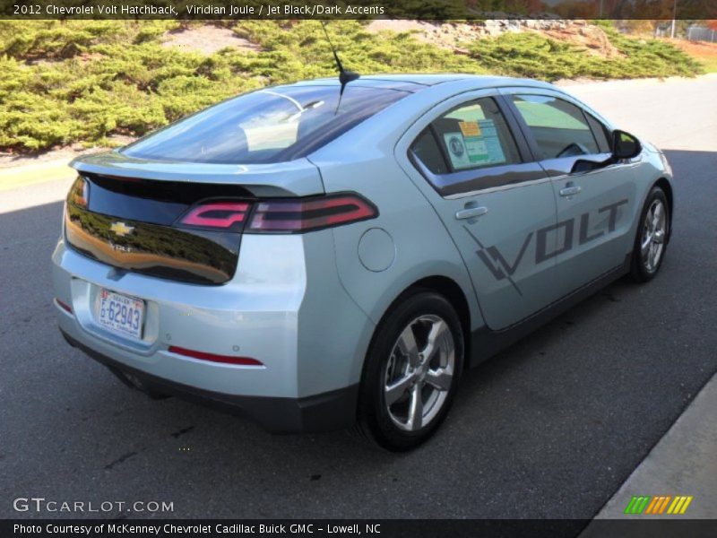 Viridian Joule / Jet Black/Dark Accents 2012 Chevrolet Volt Hatchback