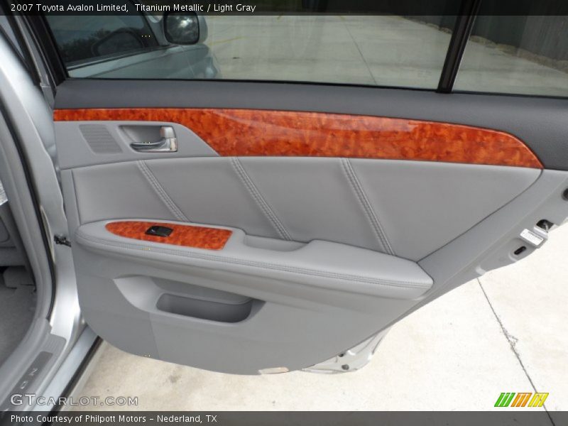 Titanium Metallic / Light Gray 2007 Toyota Avalon Limited