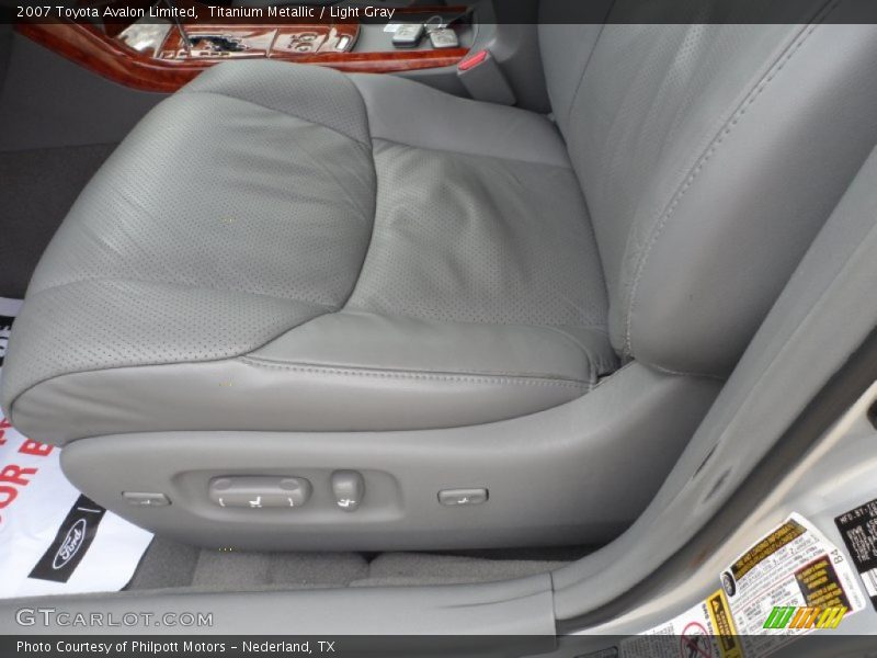 Titanium Metallic / Light Gray 2007 Toyota Avalon Limited