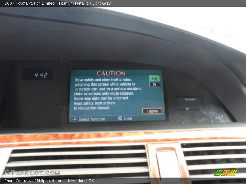 Titanium Metallic / Light Gray 2007 Toyota Avalon Limited