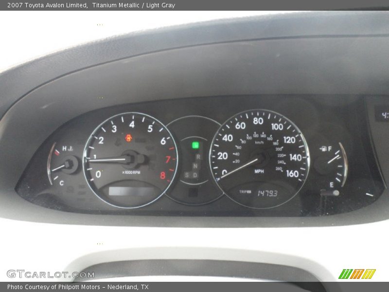 Titanium Metallic / Light Gray 2007 Toyota Avalon Limited