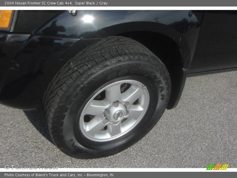 Super Black / Gray 2004 Nissan Frontier SC Crew Cab 4x4