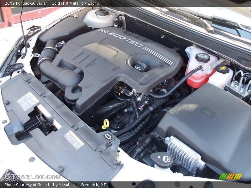 Gold Mist Metallic / Ebony 2009 Pontiac G6 Sedan