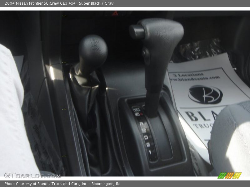  2004 Frontier SC Crew Cab 4x4 4 Speed Automatic Shifter