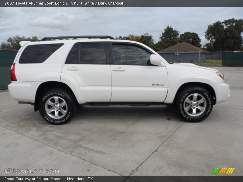 Natural White / Dark Charcoal 2007 Toyota 4Runner Sport Edition