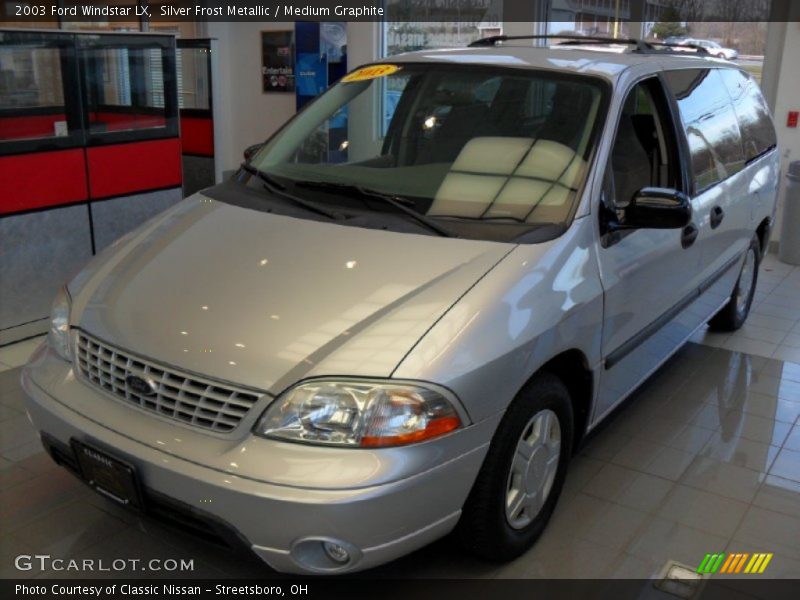 Silver Frost Metallic / Medium Graphite 2003 Ford Windstar LX