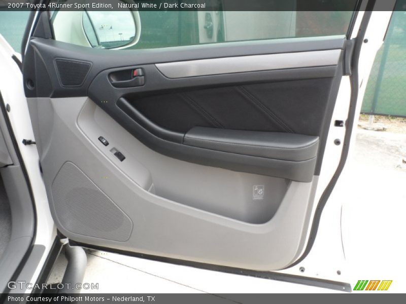 Natural White / Dark Charcoal 2007 Toyota 4Runner Sport Edition