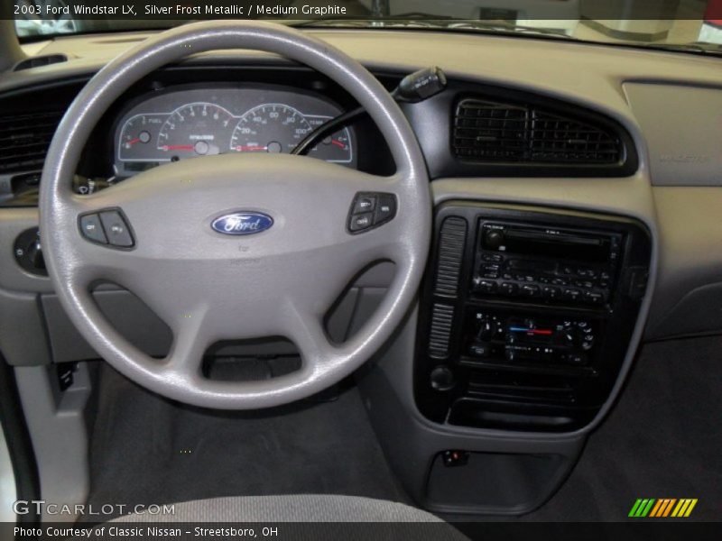 Silver Frost Metallic / Medium Graphite 2003 Ford Windstar LX