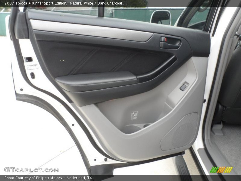 Natural White / Dark Charcoal 2007 Toyota 4Runner Sport Edition