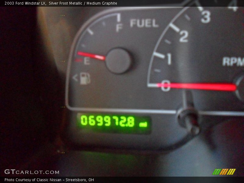 Silver Frost Metallic / Medium Graphite 2003 Ford Windstar LX