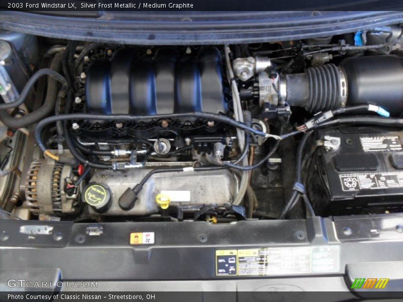 Silver Frost Metallic / Medium Graphite 2003 Ford Windstar LX