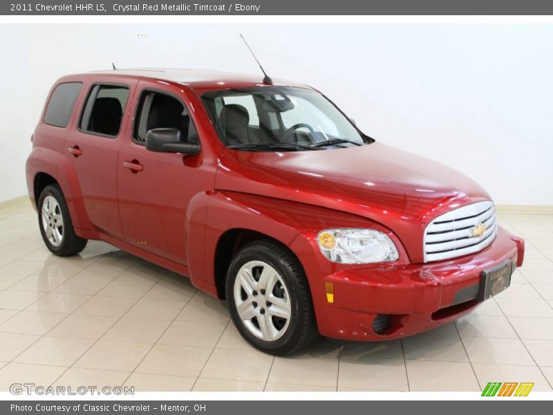 Crystal Red Metallic Tintcoat / Ebony 2011 Chevrolet HHR LS