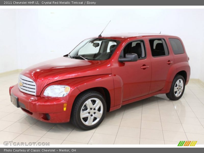 Crystal Red Metallic Tintcoat / Ebony 2011 Chevrolet HHR LS