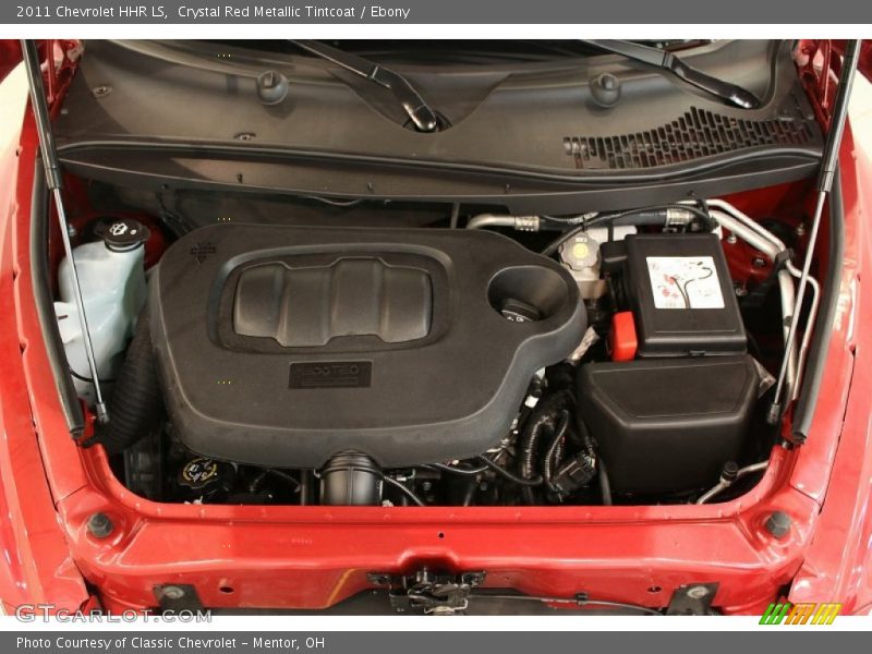 Crystal Red Metallic Tintcoat / Ebony 2011 Chevrolet HHR LS