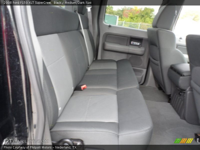 Black / Medium/Dark Flint 2008 Ford F150 XLT SuperCrew