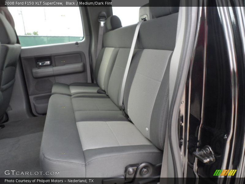 Black / Medium/Dark Flint 2008 Ford F150 XLT SuperCrew