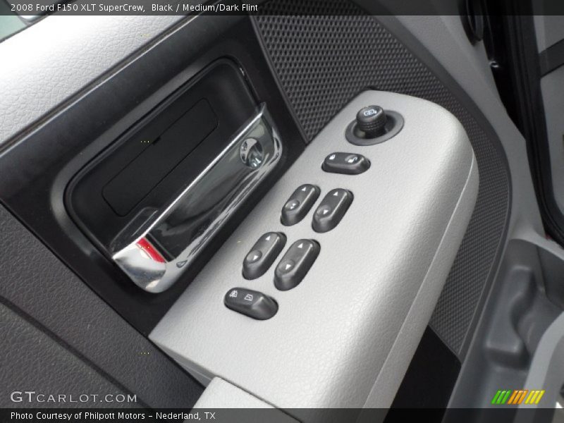 Black / Medium/Dark Flint 2008 Ford F150 XLT SuperCrew