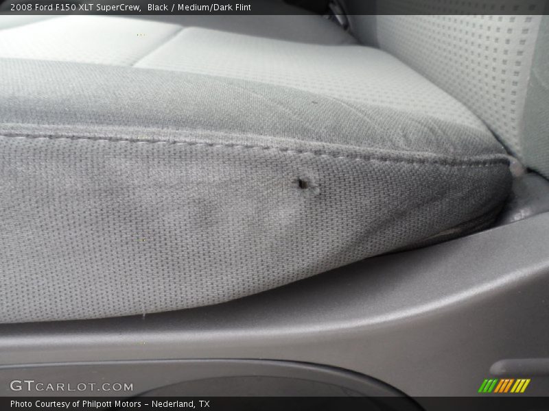 Black / Medium/Dark Flint 2008 Ford F150 XLT SuperCrew