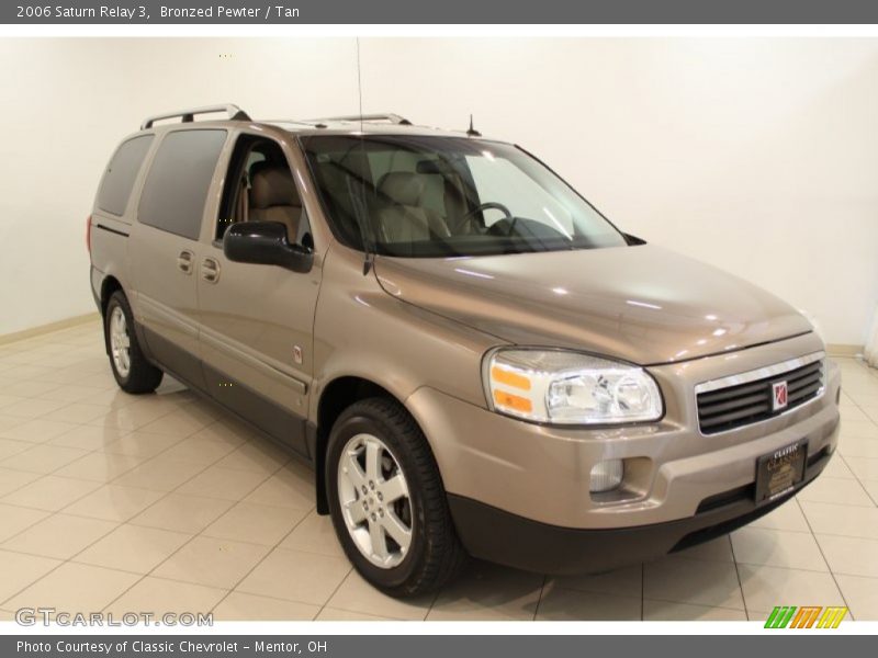 Bronzed Pewter / Tan 2006 Saturn Relay 3